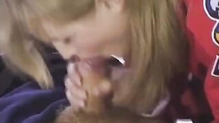 The fan gave the hockey player anal sex after the match