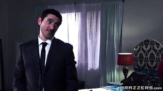 A sexy girl sucks the dick of a man and he fucks her hard in return