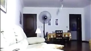 In the evening, as always, they fucked on the couch