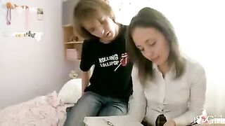 An entertaining evening with a classmate at home after classes is just what they need