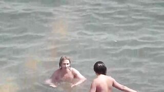Bathing in the sea naked is very refreshing, try it!