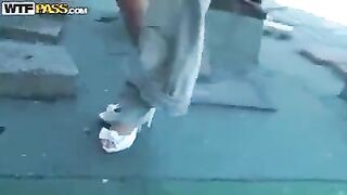 The tourist gave his Pikaper ass to be fucked in the mountains
