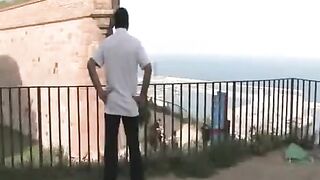 Group sex in public place with a camera to capture all the action
