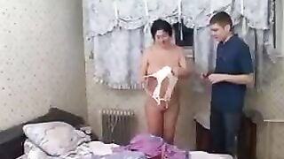 A son had sex with his aged mother in an intimate encounter