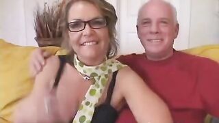 The old man gave her student to her wife