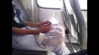 A cute girl watched as a guy jerked off with his impressive dick
