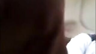 A cute girl watched as a guy jerked off with his impressive dick