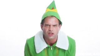 Letting the Elf In - a hot Christmas roleplay threesome