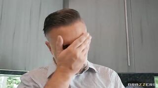 A hot blondie is getting fucked by a real estate agent