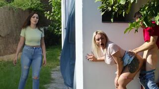 I met a girl, let's get intimate in the shed