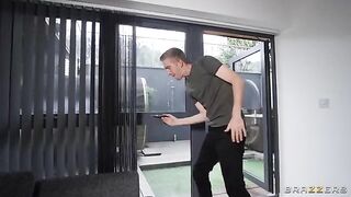 A woman cheats on her husband while he watches and enjoys