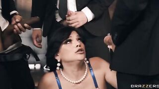 Formal Fuckfest: Mona's First Double Penetration with Gangbang Action