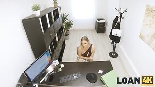The boss called the secretary to the table for the interview
