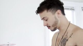 A man has sex with his hot wife at home