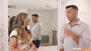 Busty MILF Cory Chase gets her asshole gapped by a Real Estate Agent