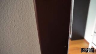 He was spying for his roommate, but she turned the tables