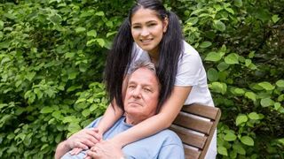Careful sex on the nature for hot latina