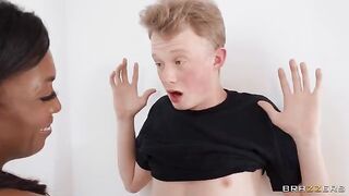 A prank ended up in a sandwich of pussies