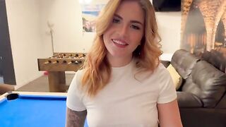 I played pool and lost a bet, so I had to fuck her