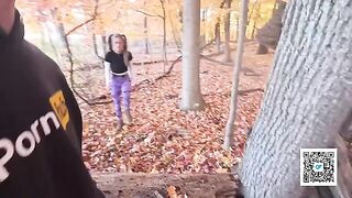 A hot girl is having fun with her boyfriend in the park, it all ended with sex