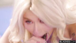 When the bliss went crazy, the blondes were screaming with pleasure