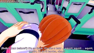 Deku fucked Ochaco in a steamy MHA scene