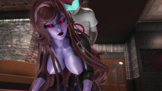 Cheating BF gets ass fucked by GF’s MILF mom in FNF