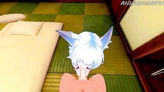 A healing magic user Setsuna gets fucked in a REDO OF A HEALER scene