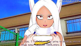 Mirko from My Hero Academia gets wild in an intense scene