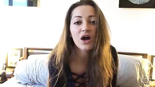 I watch and cum on the dirty talking slut Dani Daniels