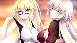 Saint and sinner are having a hot fate grand order hentai joi session