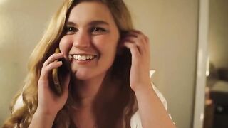 Make your girlfriend cum over the phone and jerk off to her voice
