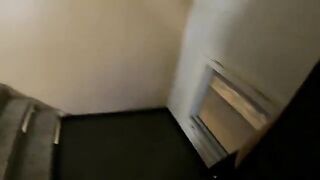A beautiful girl was fucked by her real neighbor on the street