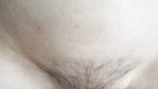 Skinny MILF with hairy pussy begs to get fucked and shows her boobs