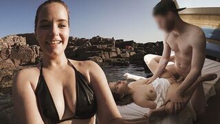 A cute German girl is begging to be fucked on cam