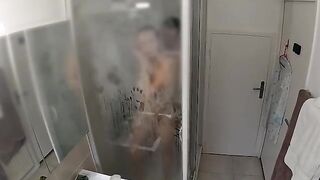 I did not let her have a shower in peace
