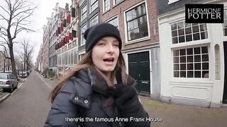 Guy picked up sexy girl on a walk and fucked her