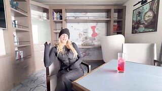 A pretty blonde came up with a plan for some office fun