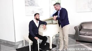 That's how to have fun! Great group sex with nice butt