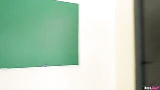 The teacher called the black student to the table for a private talk