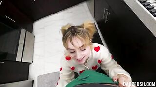A young girl with a pierced pussy from the first view