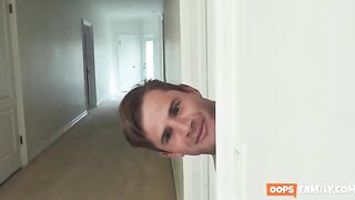 The husband took sleeping pills and the blonde was fucked