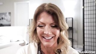 A hot MILF climbed on my cock and started riding it