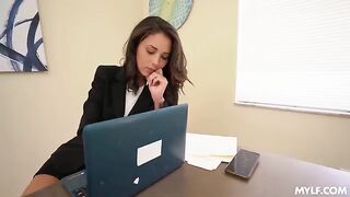 The guy fucked his girlfriend in the ass and finished