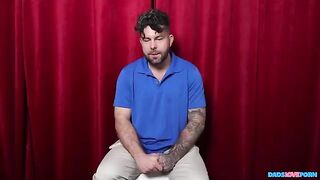 A guy tasted the sperm of a blondie from her sweet pussy