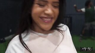 A girl has sex in all kinds of places, it's quite a scene