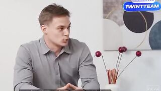 Hot sluts getting fucked during an office meeting
