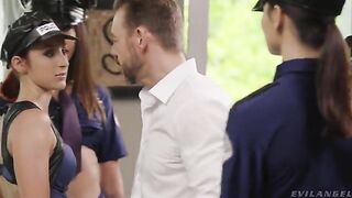 The first time group sex experience of a young girl