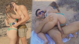 I picked up a beautiful girl on the beach and we fucked