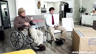 The man fucked in all holes a pretty girl